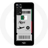 Maniacase Etui voor Xiaomi Redmi Note 11S 4G Air ticket Algerije