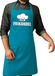 Bellatio Decorations Chef frikandel keuken en BBQ schort - blauw - heren - kookschort