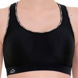 Anita - PanAlp Delta Top - Sport bh met schalen - Zwart - 70C
