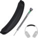 Vervangende Bose Vervangende Hoofdband voor QuietComfort 35, 35 II, 45 (QC35, QC35 II, QC45) Hoofdtelefoon [Upgraded] van MMOBIEL – Protein PU Hoofdband – Hoofdtelefoon Hoofdkussen Cover Reparatie – Zwart