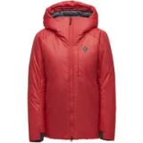 Black Diamond Belay Parka Dames Rood L