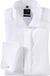 OLYMP Luxor modern fit chemise - chemise de smoking - blanc - tissu lisse avec col cassé - Repassage facile - Tour de cou : 37