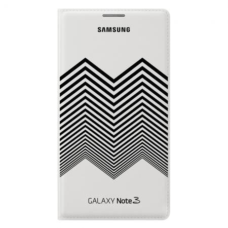 Samsung Flip Wallet EF EN 900 - White - Blue