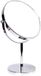 HIMRY KXD3108N-10x Staande spiegel 10x Vergroting, 20 cm, Cosmeticaspiegel 360° draaibaar. Verchroomde make-upspiegel Scheerspiegel Badkamerspiegel, Dubbelzijdig: Normaal + 10x vergroting