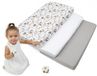 Medi Partners 3pcs. Hoeslaken voor een Babybedje 60x120 cm 100% Katoenen babybeddengoed kindermatras slaapzak