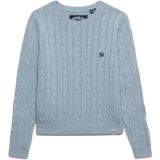Superdry Essentials SD&CO Kabelgebreide Trui Dames Sweaters