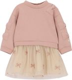 Le Chic jurkje SABY C608-7810 Victorian Pink - Maat 92