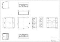 Spelsberg AKi 2-g Installatiebehuizing 300 x 300 x 132 Polycarbonaat Grijs