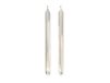 Ferm Living Bougie stéarine Dryp Lot de 2 Gris Chaud