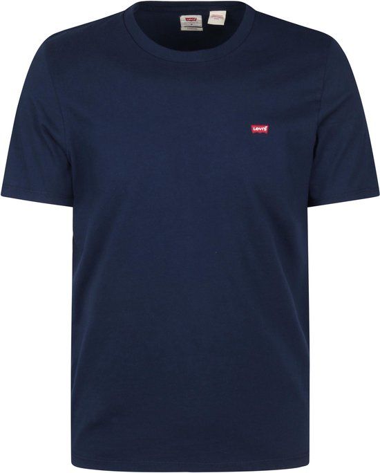 Levi's Original T-shirt - Donkerblauw - Heren - Maat XXL - Regular-fit