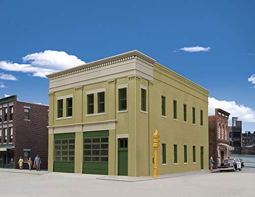 Walthers Cornerstone 933-4022 Fire Station Two Bay Kit