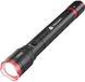 TOOLCRAFT Lampe de poche fonctionne sur batterie Li-ion rechargeable ou sur batterie Réglable, Taille de point réglable, Avec strob