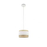 Zarivy Kandy hanglamp natuurlijke tinten en wit 30 x 30 cm