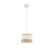 Zarivy Kandy hanglamp natuurlijke tinten en wit 30 x 30 cm