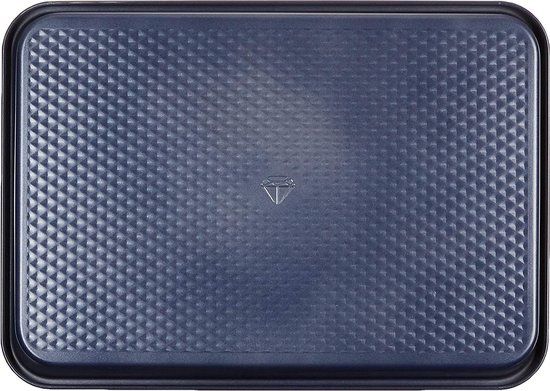 Blue Diamond BD-BLUED 9" x 13" Rectangular Cake Pan - Stainless Steel - Dishwasher Safe