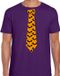 Bellatio Decorations Halloween thema feest stropdas t-shirt vleermuizen - heren M