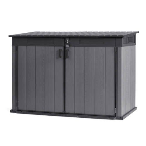 Keter Cortina Mega Opbergkast - 2020L - 190,5x109,3x132,5cm - Grijs