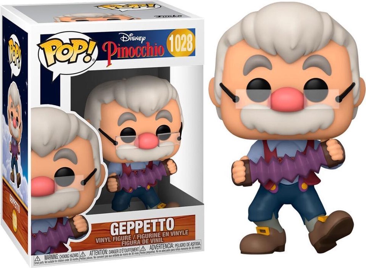 Funko Pop! Disney: Pinocchio - Geppetto with Accordion