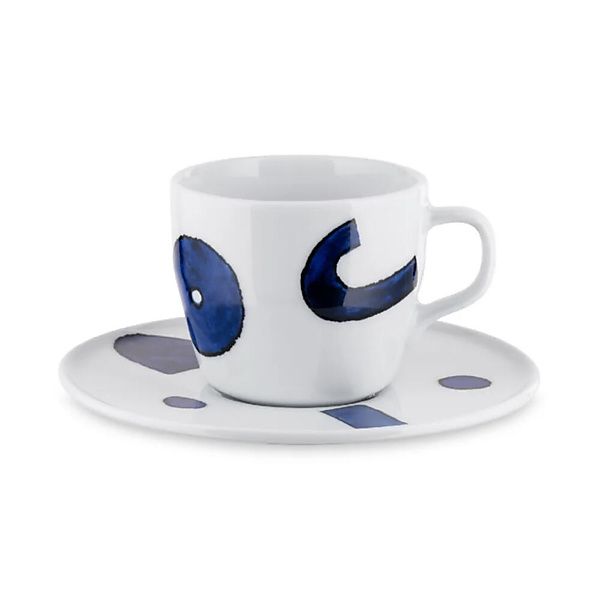 Alessi Itsumo Yunoki Koffie kop en schotel 210 ml