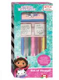 Multiprint Gabby's Poppenhuis creatieve stempelset met stiften