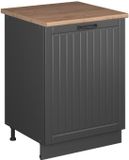 Vicco Wastafelkast Fame-Line, Donkergrijs/Antraciet, 60 cm