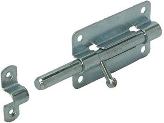 Waelbers Plaatgrendel - Verzinkt - 120x50mm - 1st