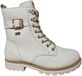 Remonte D8475-80 Veterboots Wit Leer Dames
