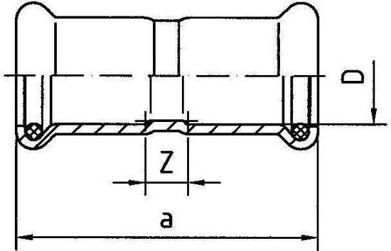 VSH Xpress CU sok 15x15 mm 2x pers