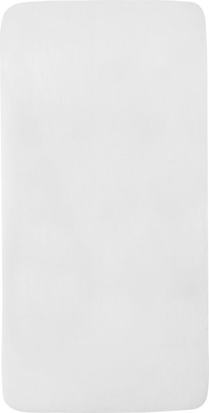 Witlof for kids Wieg Hoeslaken Wit 40x80cm Katoen
