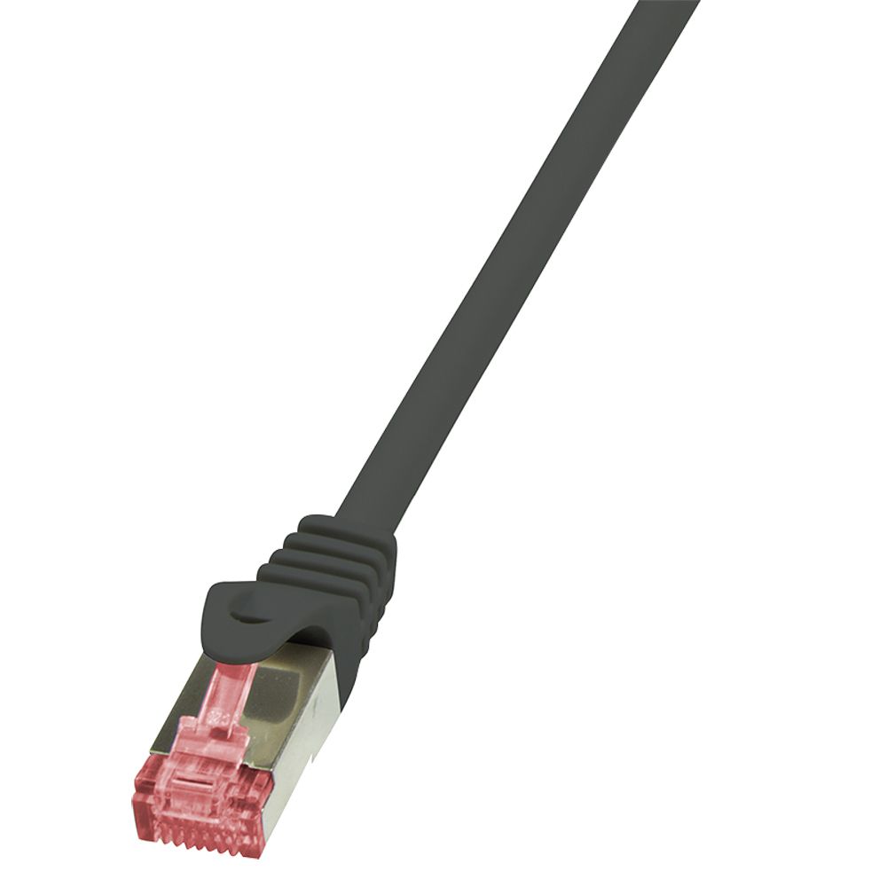 LogiLink 0.5m Cat6 S/FTP Netwerkkabel Zwart