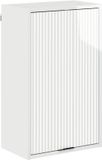 vidaXL Badkamerkast Hoogglans Wit 39 x 23,5 x 65 cm