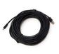 System-S Micro USB-kabel van 13 m meter en oplaadkabel in zwart