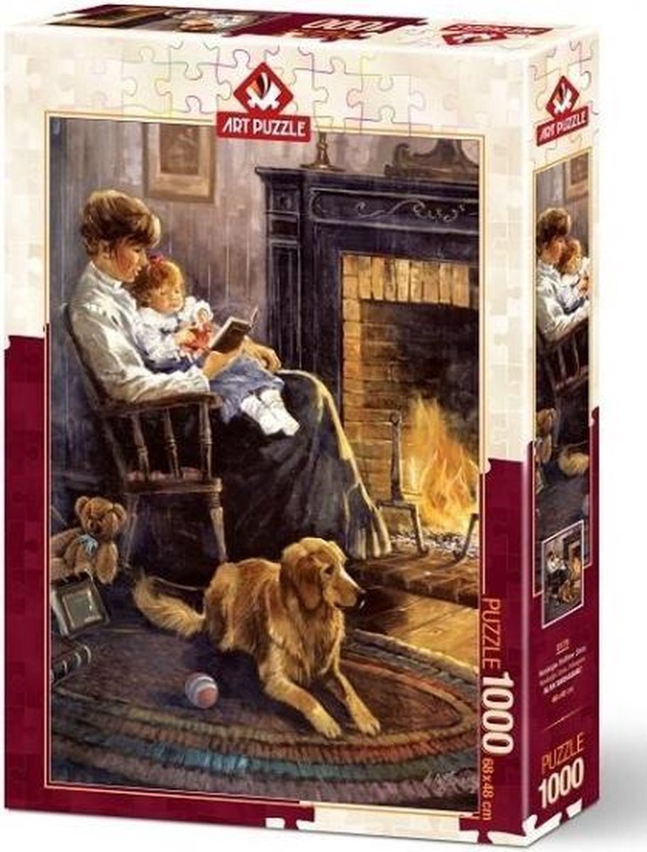 Art Puzzle Nostalgia Bedtime Story Puzzel 1000 Stukjes