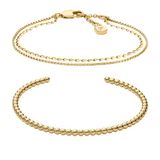 Fossil JEWELRY Dames Armband - Goudkleurig