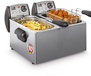 Fritel FR 1850 DUO Dubbele Frituurpan - 6L - 4400W - RVS