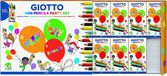 Fila 312000 Party Set 10X6 Giotto Mini Pencils