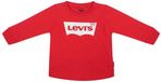 Levi's Kids Batwing T-shirt Lange Mouwen Rood 3 Months