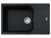 Franke Urban UBG 611-78 XL Onyx - 114.0682.570 granieten spoelbak