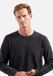 No Excess Timeless Basics Stonewashed Trui Zwart XL