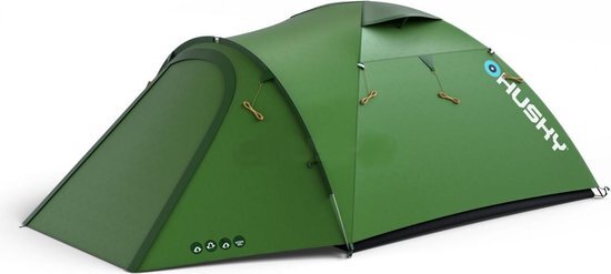 HUSKY Koepeltent Baron 400 Cm Polyester 3-persoons Groen