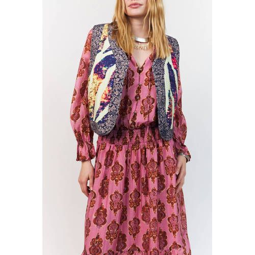 Lollys Laundry bodywarmer met print - meerkleurig
