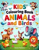 Kids Colouring Book Animals and Birds: Cute and Easy Colouring Pages for Kids Ages 3–9