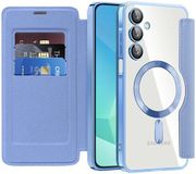 Techsuit SmartMag Book Wallet Case voor Samsung Galaxy A16 - Lichtblauw