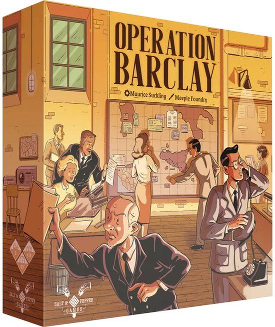 SALT AND PEPPER Operation Barclay - Bordspel - Engels