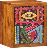 vidaXL Nachtkastje Bruin Massief Acacia Hout 35 x 30 x 40 cm
