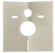 Kirchhoff Plaque de montage pour isolation phonique, pour cuvette suspendue et bidet