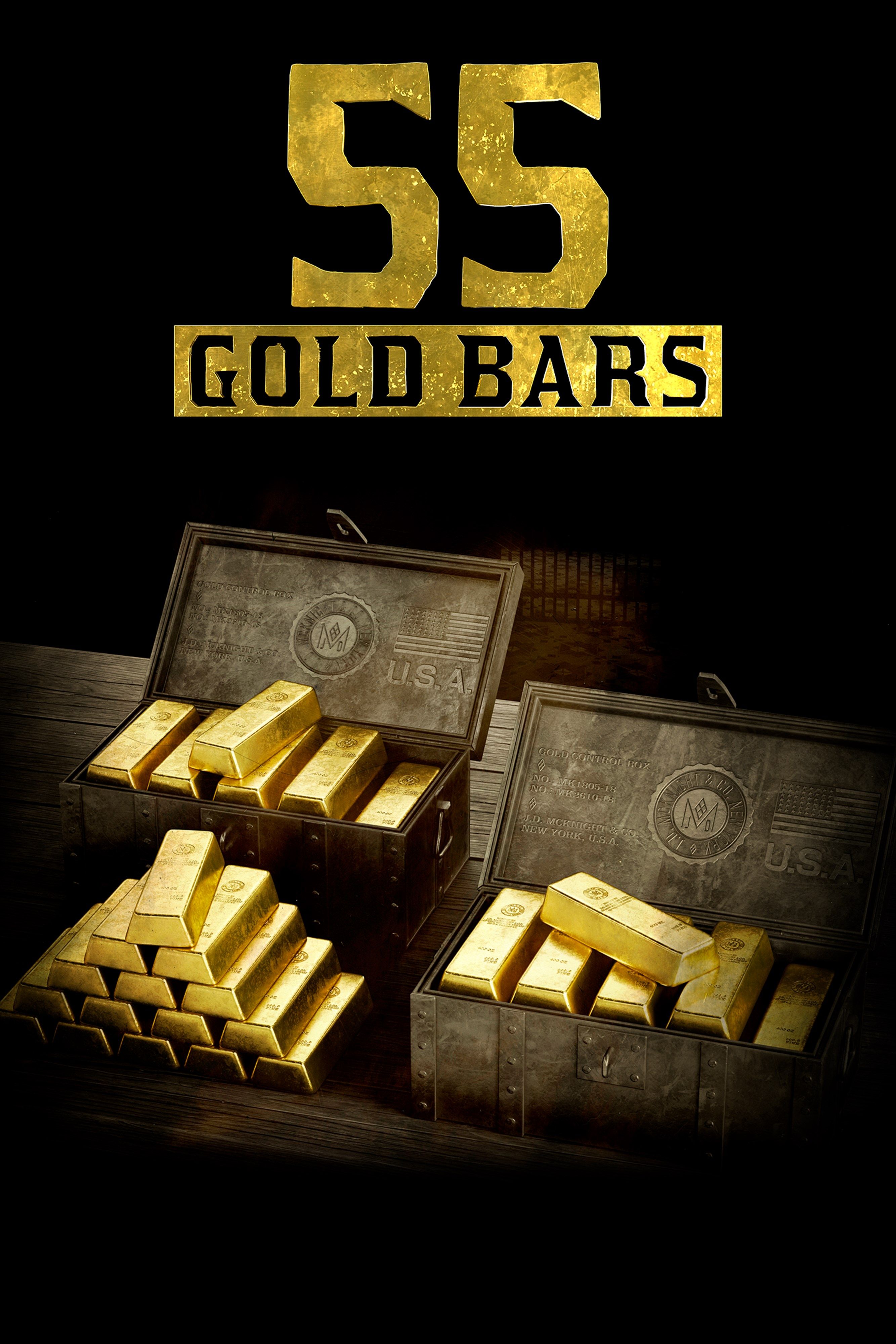 Rockstar Read Dead Redemption 2: 55 Gold Bars - Xbox One