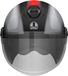AGV Eteres Levanto Zwart Zilver Rood Jethelm Maat 2XL