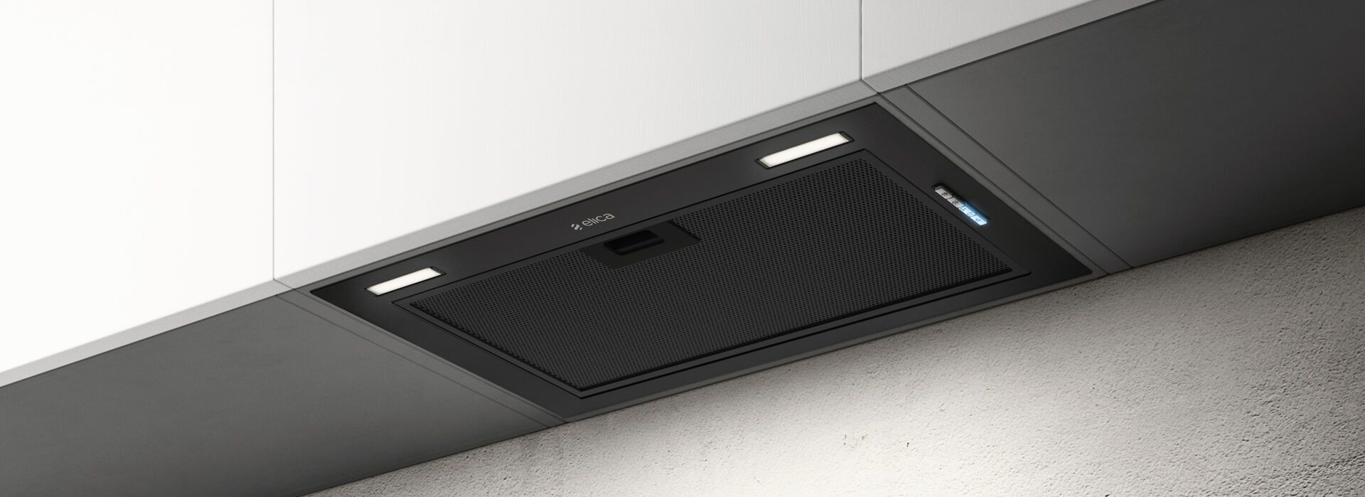 Elica FOLD-BLK-60 PRF0181960 Afzuigkap Inbouw Zwart 600 m³/uur