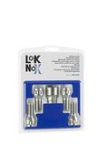 Lok Nok BC1222 wieldiefstalborgbouten M14x1,5, kegelzitting, schachtlengte 28,5 mm, sleutelbreedte 17 mm/19 mm